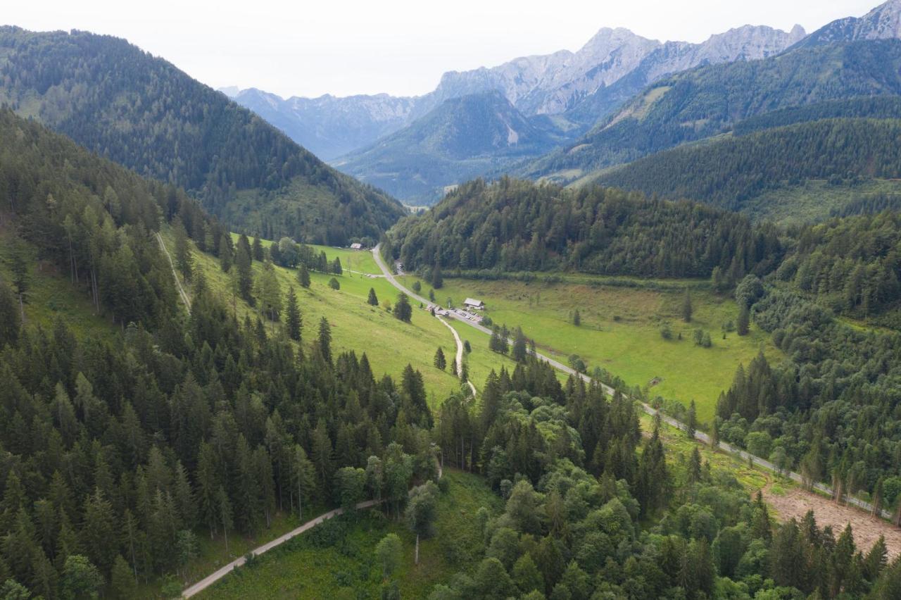 Zickerreith Almhutte Hostel Rosenau am Hengstpass Bagian luar foto