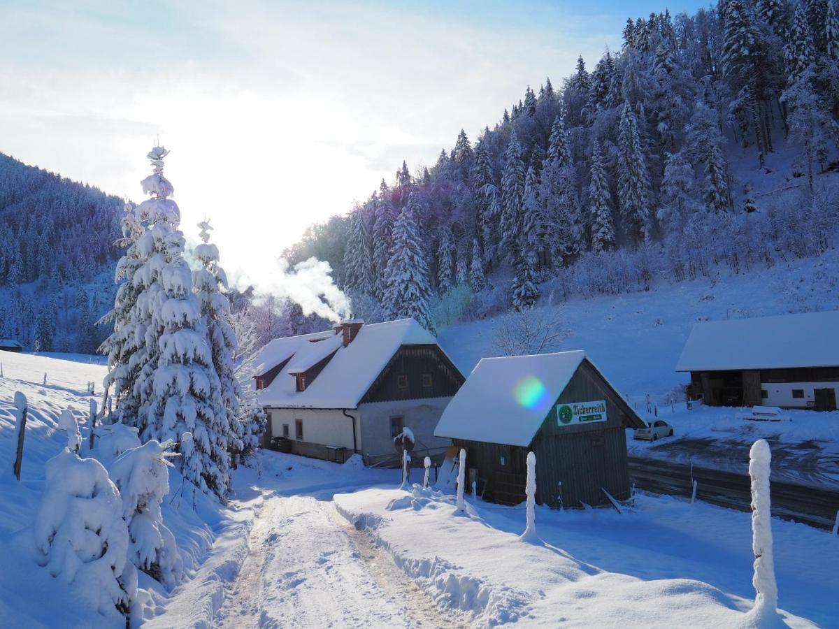 Zickerreith Almhutte Hostel Rosenau am Hengstpass Bagian luar foto